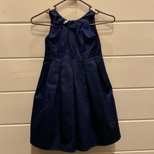 Little girls dress (navy blue)